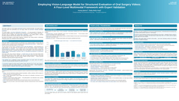 Employing Vision-Language Model for Structured Evaluation of Oral Surgery Videos: a Four-Level Multimodal Framework with Expert Validation