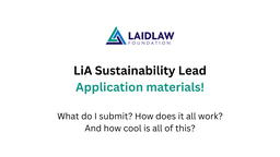 Application materials!