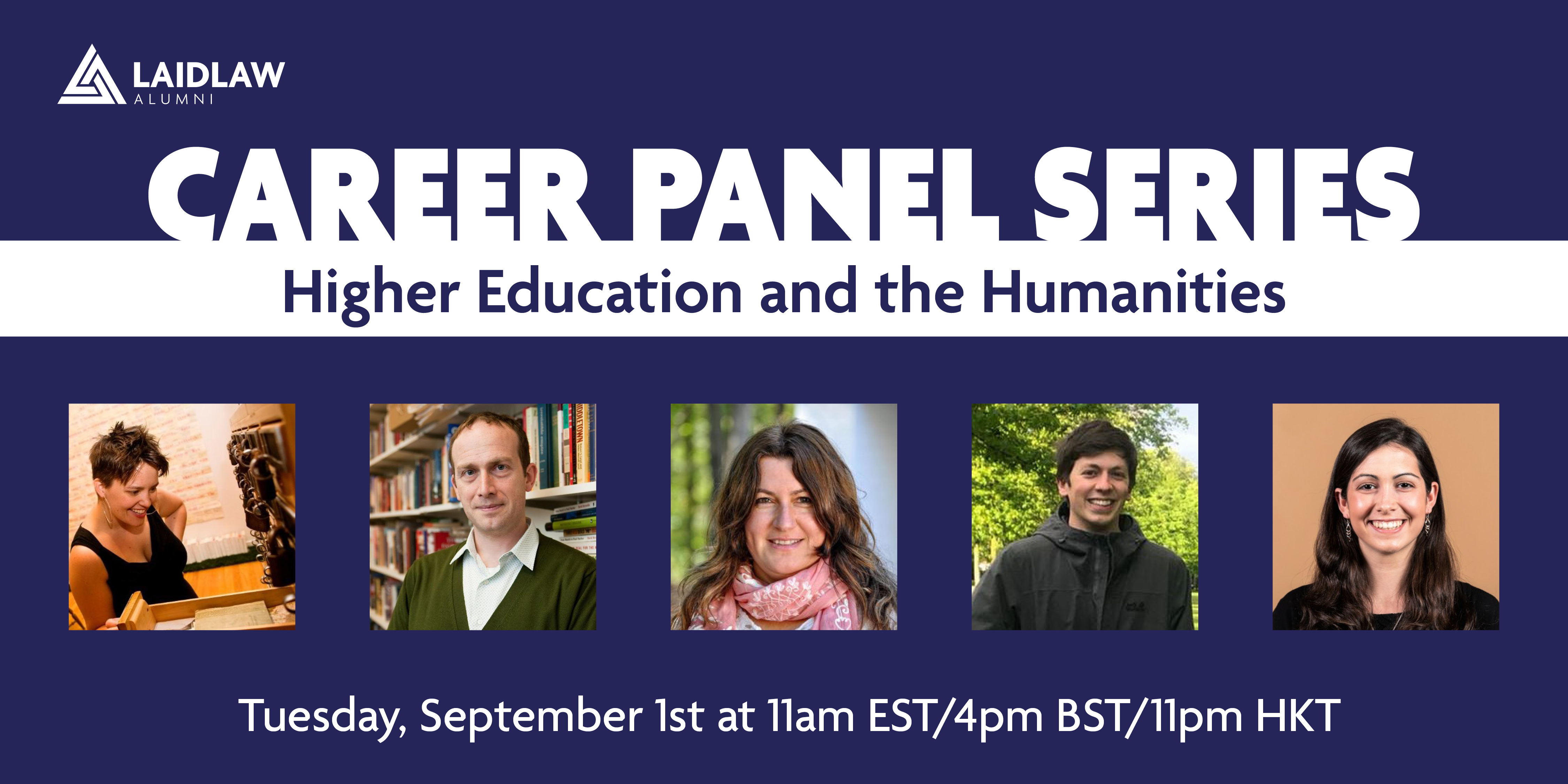 Career Panel Series: Higher Education and the Humanities 