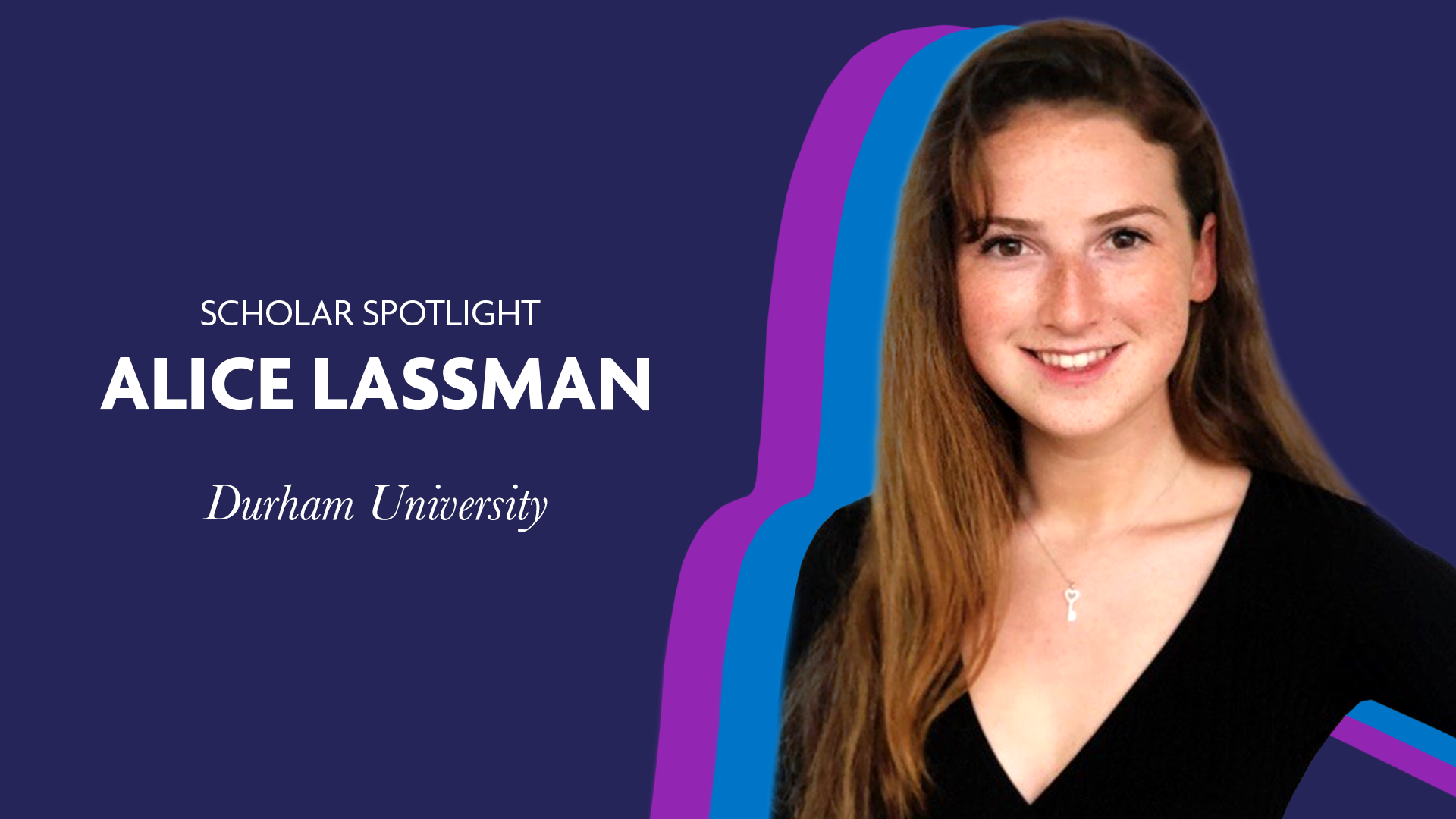 Scholar Spotlight: Alice Lassman 