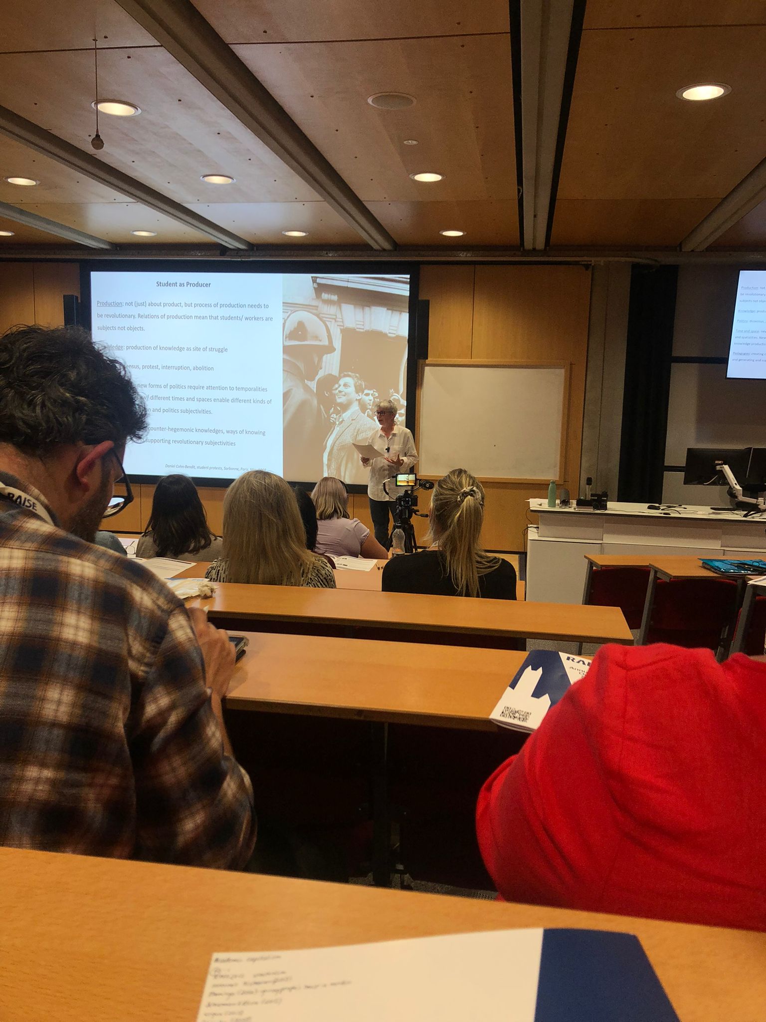 Presenting my research at the RAISE conference 2022