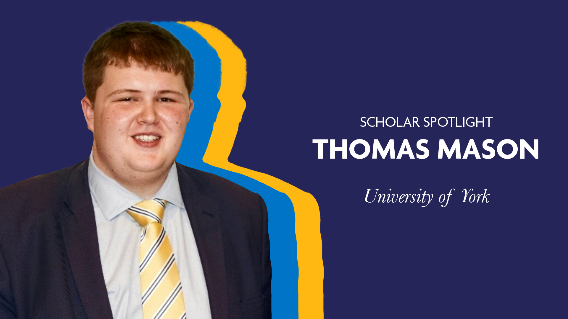 Scholar Spotlight - Thomas Mason