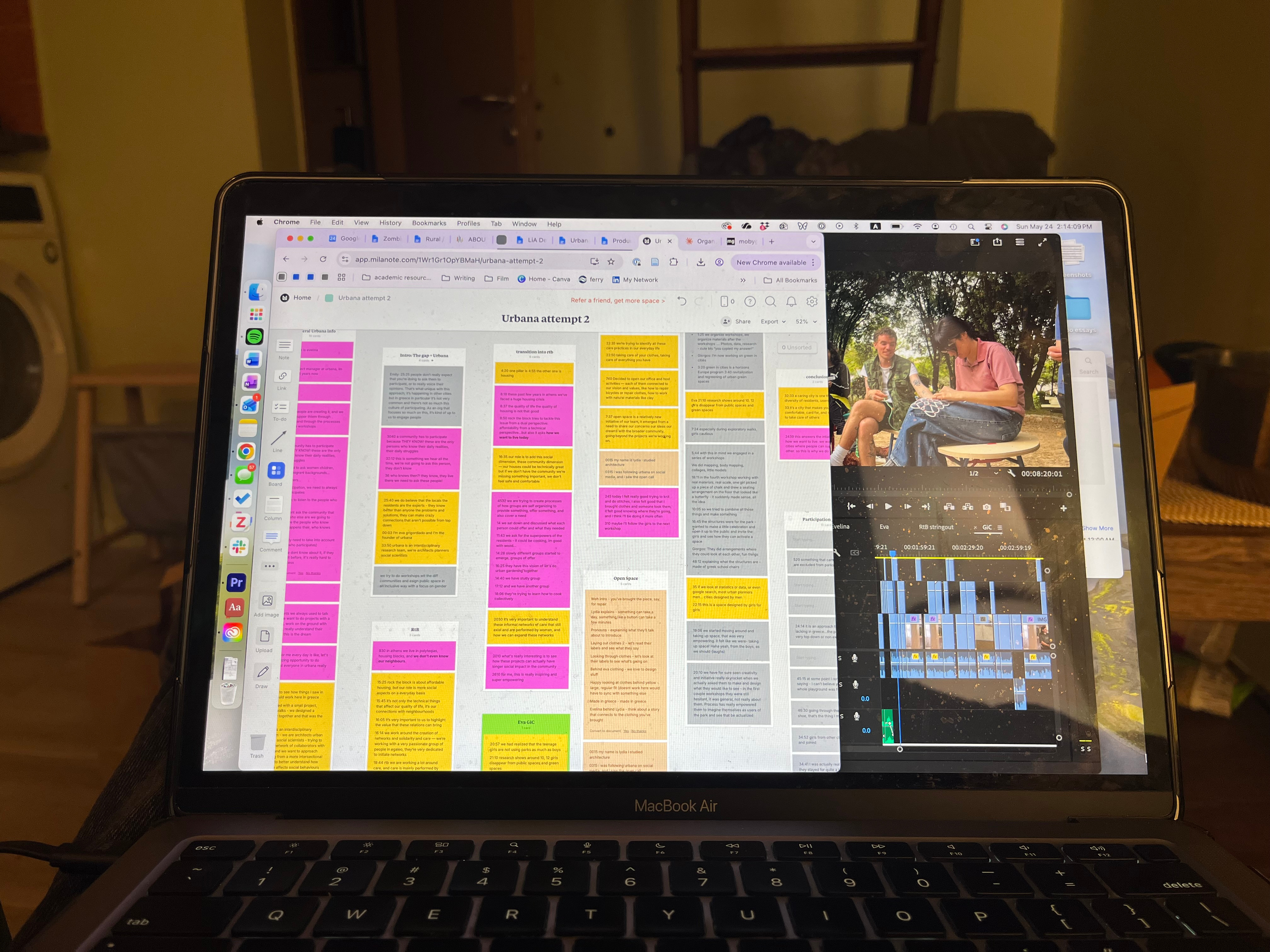 Week 4: Editing grind begins!