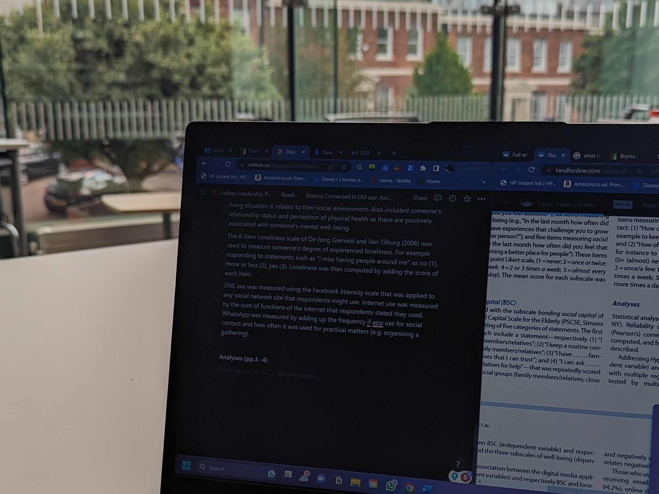 The research so far: my project and experiences!