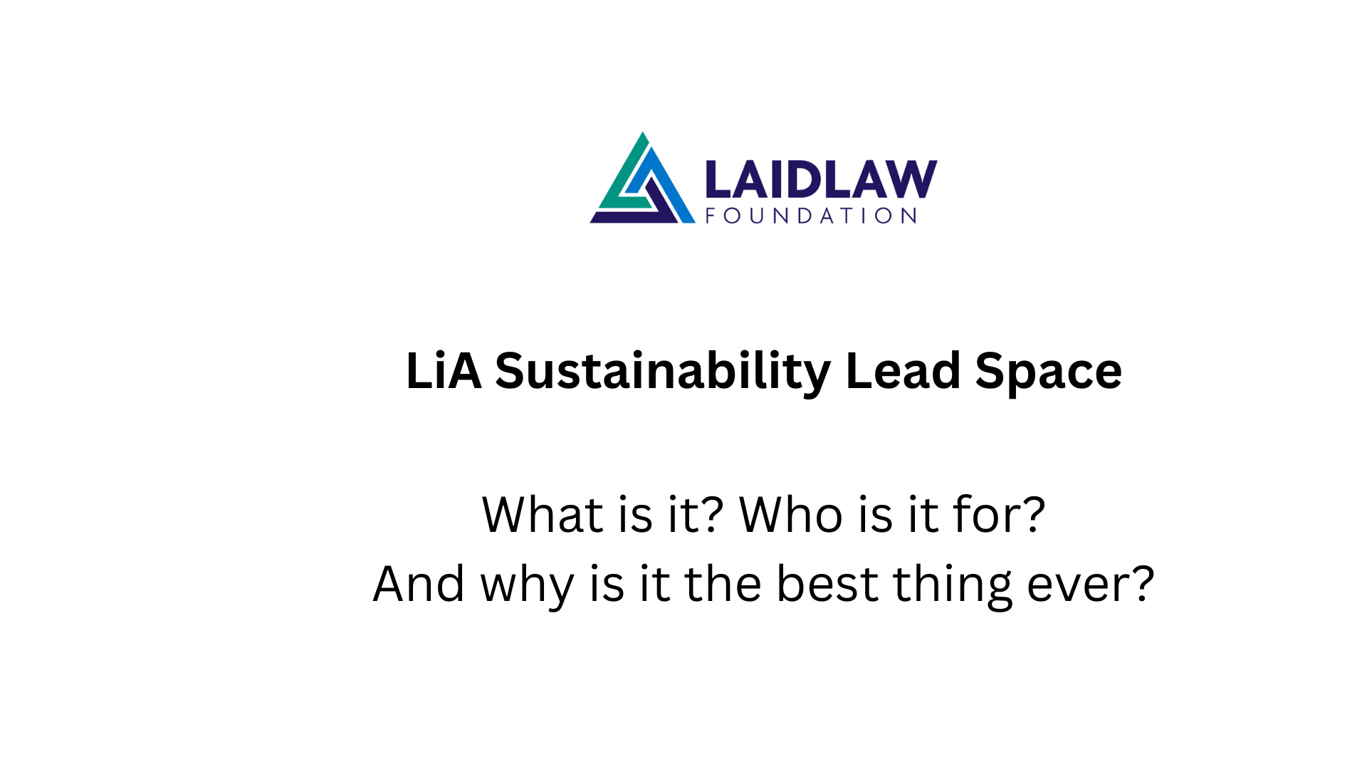 Laidlaw Scholars Network