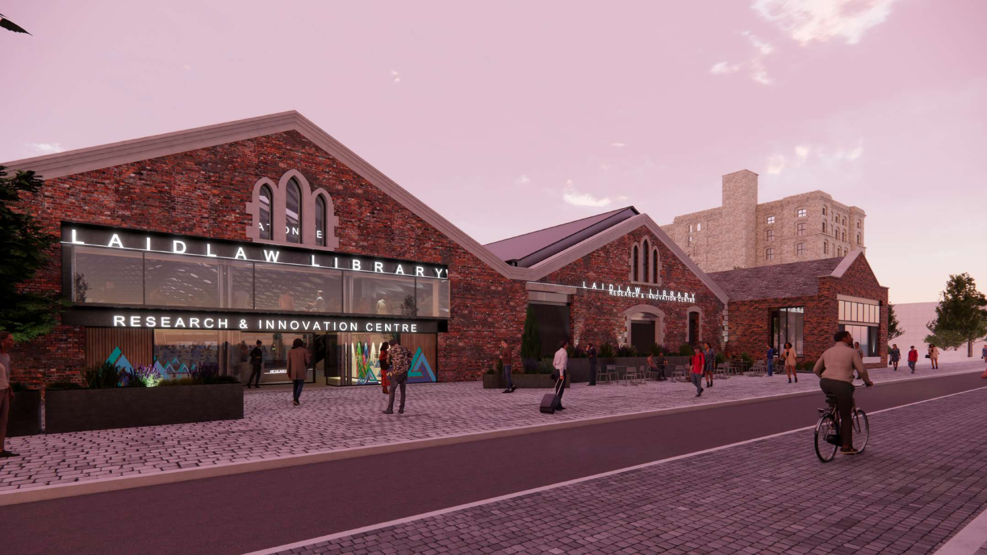 The Laidlaw Foundation is funding a new research & innovation library at Trinity College Dublin!